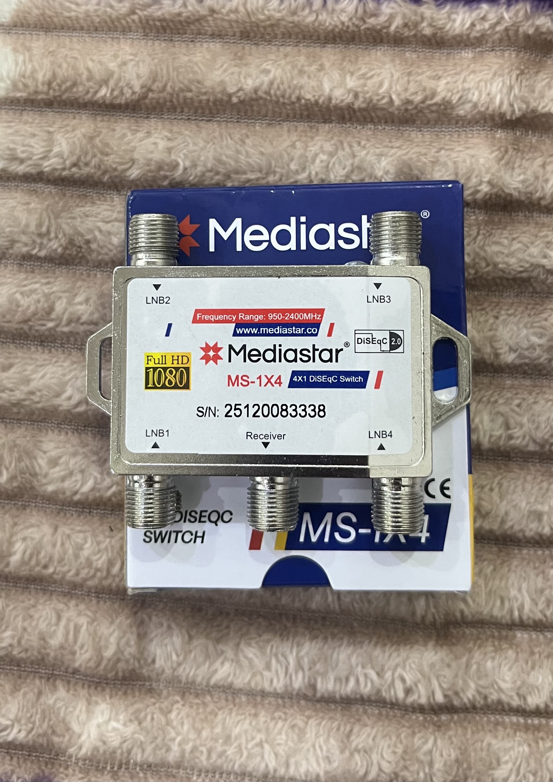 تقسیم انتن مدیا استار مدل ms_1×4